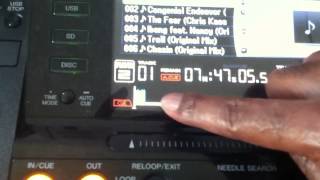 Pioneer CDJ 2000 using iPod as USB [upl. by Dupin298]