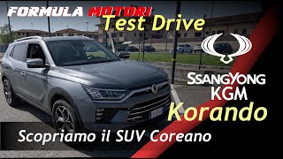 SsangYong KGM Korando  La sostanza non cambia Rimane sempre un bel SUV  Test Drive 2024 [upl. by Nuriel]