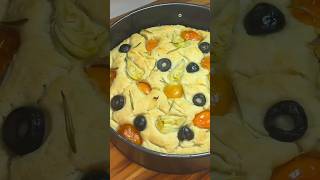 Easy Focaccia Bread Full Recipe On My Channel amp Blog Now foodie recipe italianfood focaccia [upl. by Maggio]