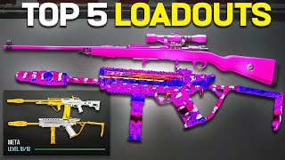 TOP 5 BEST META LOADOUTS in WARZONE 3 REBIRTH ISLAND [upl. by Jory948]