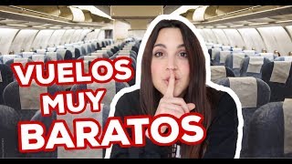 VUELOS BARATOS ✈ ¿Como conseguir  9 TRUCOS que NO conoces [upl. by Acsot]