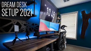 Ultimate Dream Desk Setup Build  8ft Desk  IKEA  Custom [upl. by Pearle]