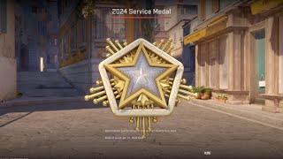 CS2 Getting 2024 Service Medal [upl. by Eeleimaj]