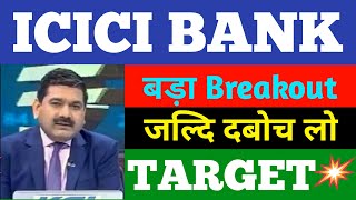 icici bank share latest news  icici bank share price  icici bank share news  share market news [upl. by Ellga]