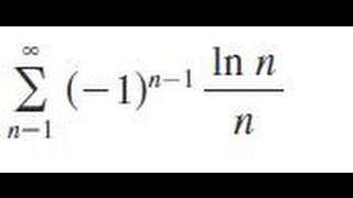 sigman1 infinity 1n 1  n  ln n Test the series for convergence or divergence [upl. by Radloff417]