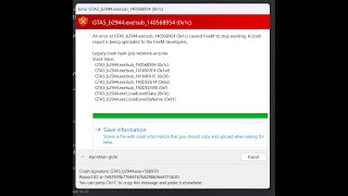 FİX Fivem Error GTA5b2944exesub14056b954 0x1c and Failed to Connect Server After 3 Attemps [upl. by Ailahtan]