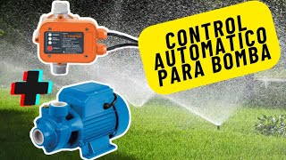 CONTROL AUTOMATICO PARA BOMBA Reemplazo del sistema hidroneumatico a presurizadora [upl. by Ahsinotna]