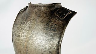 Continental Cuirassiers Armour Backplate  16th17th Century [upl. by Leval]