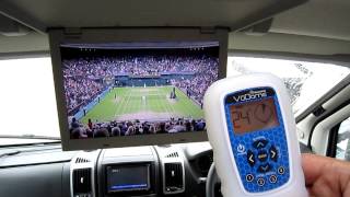 How to use the AutoTrail VuDome Satellite Receiver for motorhomes with Media Pack [upl. by Ydnem267]