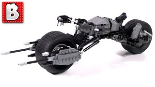 Lego BatPod Set 5004590  Super Rare  Unbox Build Time Lapse Review [upl. by Ashley]