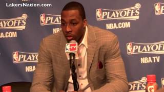 Lakers vs Spurs Post Game Dwight Howard Unhappy After 31 Point Loss To The Spurs [upl. by Renado]