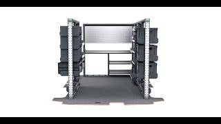 bott modulo3 van racking system [upl. by Savil]