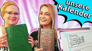 Wir zeigen euch unsere Kalender Back to School  Planer Haul amp Bullet Journal Ideen [upl. by Oigaib]