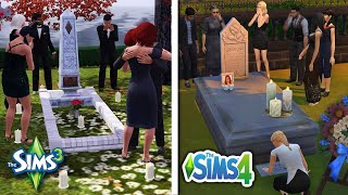 Sims 3 vs Sims 4  Funeral [upl. by Octavie]