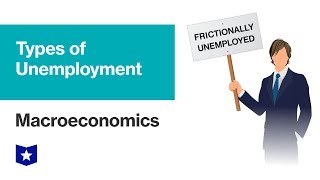 Types Of Unemployment  Macroeconomics [upl. by Demp404]