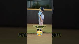 🤯 Kids taunt baseball pitcher 😂 coachpitch youthbaseball baseball littleleague tball micdup [upl. by Nylrad]