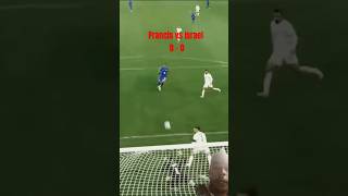 PRANCIS VS ISRAEL UEFA WORLD CUP QUALIFIERS 26 sports soccer football [upl. by Chang]