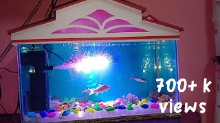 Fish Tank Tips Setting  Decoration Home  Mottamaadi [upl. by Anitsirk]