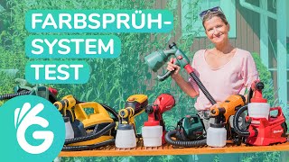 Farbsprühsystem Test – 7 Farbsprühgeräte im Vergleich [upl. by Nnoved]