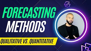 Forecasting METHODS  Qualitative and Quantitative Walkthrough in Excel [upl. by Halpern]