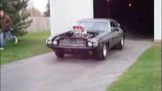 1970 Dodge Challenger 528 Hemi Injected Blown on A [upl. by Cower347]