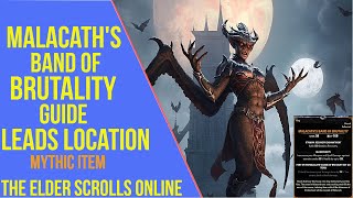 ESO Malacaths Band of Brutality Guide  Malacaths Band of Brutality Leads Location [upl. by Sammy274]