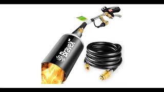 Bravex Propane Torch Weed Burner Torch with Piezo Ignition High Output 500000 BTU [upl. by Meeki536]