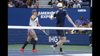 Mixed Doubles Final  Match Point and Celebration  US Open 2019 [upl. by Rosaleen476]