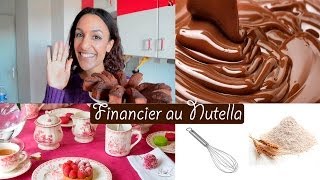 Recette des financiers au nutella [upl. by Ttik108]