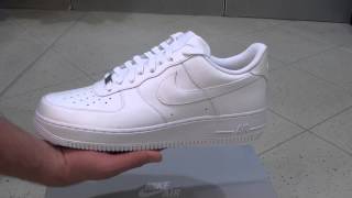 Nike Air Force 1 07 Low White [upl. by Iclek758]