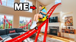 I Built a Rollercoaster in my House [upl. by Noet]