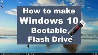 How to create a Windows 10 bootable USB drive using Rufus [upl. by Dirrej]