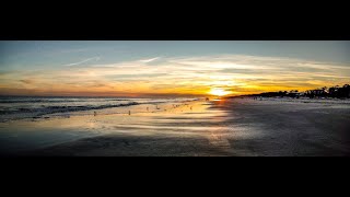 See beautiful Coligny Beach Park at sunset in Hilton Head Island SC a must see beach and park [upl. by Fates]