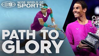 Best of Rafael Nadal’s legendary Australian Open campaign  Wide World of Sports [upl. by Deppy]