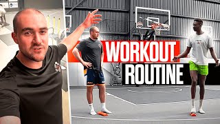 Teammate Workout Routine  My Basketball Training Secrets [upl. by Chitkara]