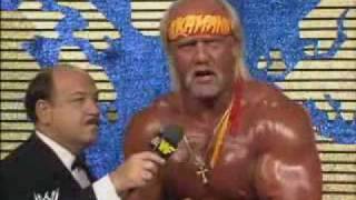 Hogan Promo at WrestleMania IV [upl. by Helsie]