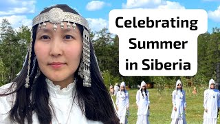 How Native Siberians celebrate Summer Solstice  Ancient Festival Yhyakh [upl. by Anial]