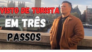 🇺🇸VISTO DE TURISTA EM TRÊS PASSOS🇺🇸 [upl. by Murry]