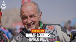 Dakar Legends  Franco Picco  The first Dakar Dakar2024 [upl. by Siraval897]