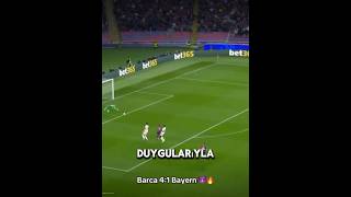 Barcelona vs Bayern şampiyonlar ligi iktikam maçı [upl. by Arrimat]