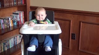 Joovy HiLo High Chair Review by Baby Gizmo [upl. by Kcid912]