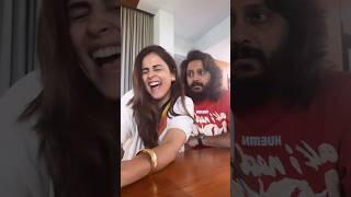 Riteish Deshmukhs EPIC reaction to Genelia DSouzas FUNNY laugh 😂 shorts riteishdeshmukh [upl. by Eivad]