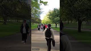 Hyde Park Corner to Buckingham Palace Evening Walk  London Lens Walking Tour 4K Short 24 [upl. by Aleuname892]