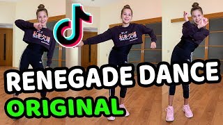 RENEGADE Tik Tok Tutorial ORIGINAL version K Camp  Lottery  Step By Step Dance Tutorial [upl. by Joycelin248]