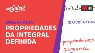 Me Salva INT13  Propriedades da Integral Definida [upl. by Troy]