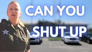 Angry Cop Tells Citizen To SHUT UP Then This Happens [upl. by Sherwin]