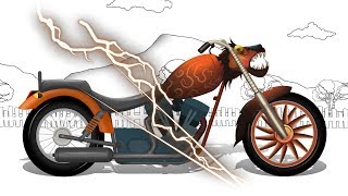 Good and Evil  Bike  Street Vehicle  Scary Halloween Vehicle [upl. by Trebla]