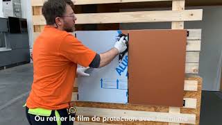 ALUCOBOND® easyfiX pose verticale  SUNCLEAR [upl. by Rudwik]