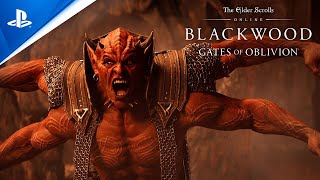 The Elder Scrolls Online Blackwood  Official Cinematic Launch Trailer  PS4 PS5 deutsch [upl. by Eddi155]