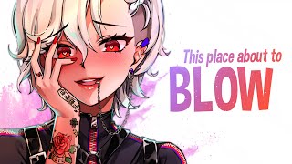 Nightcore  BLOW Lyrics [upl. by Almeta]